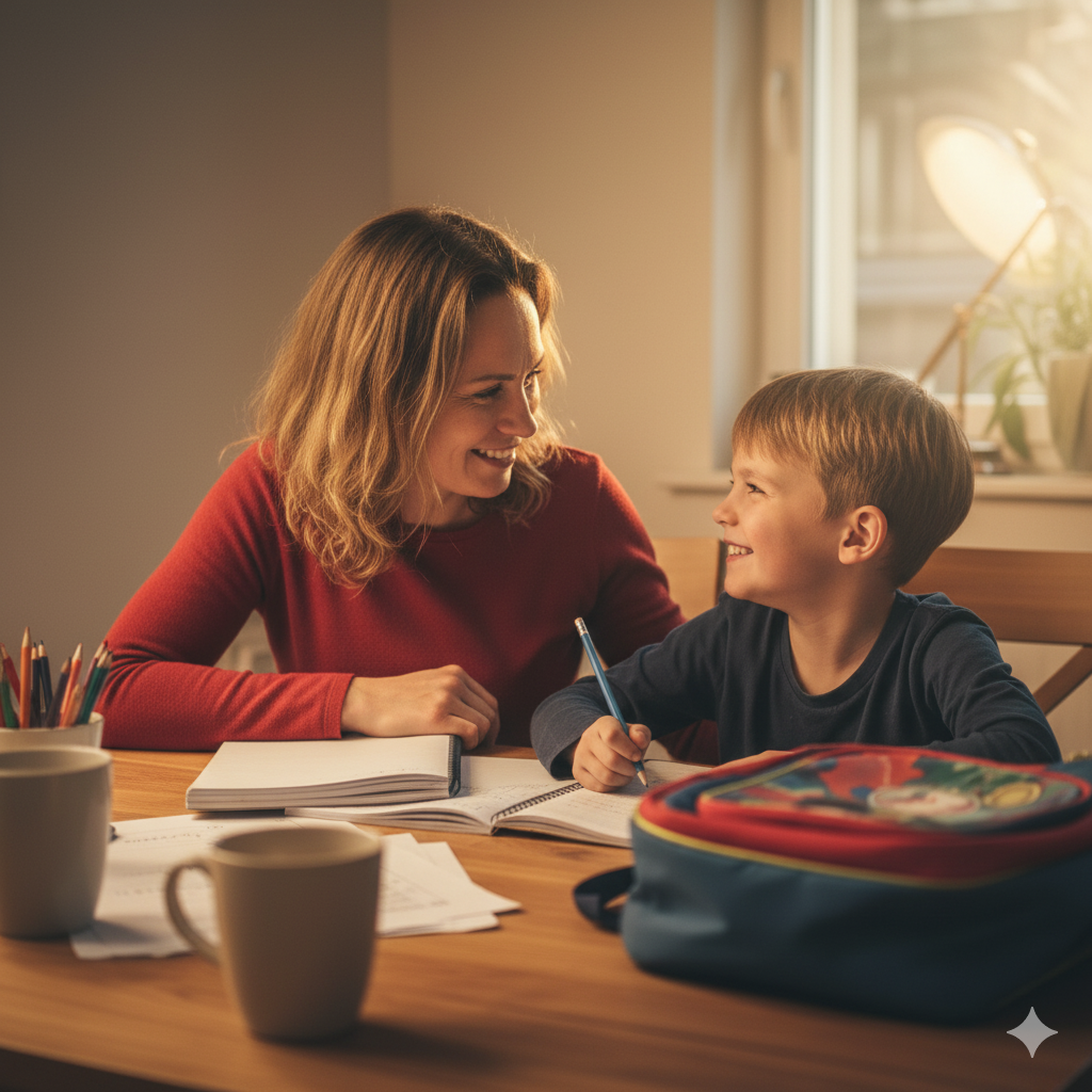 relation apaisée devoirs enfant haut potentiel