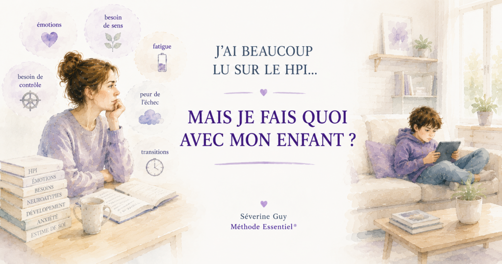 Parent qui ne sait plus quoi faire avec son enfant HPI malgré les conseils déjà lus